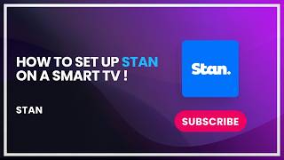 How to Set Up Stan on a Smart TV ! screenshot 3