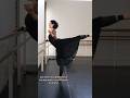 STRETCH THE KNEE IN ARABESQUE ✨ TURNOUT THE HIP! #ballettips #vaganova #pointe #arabesque