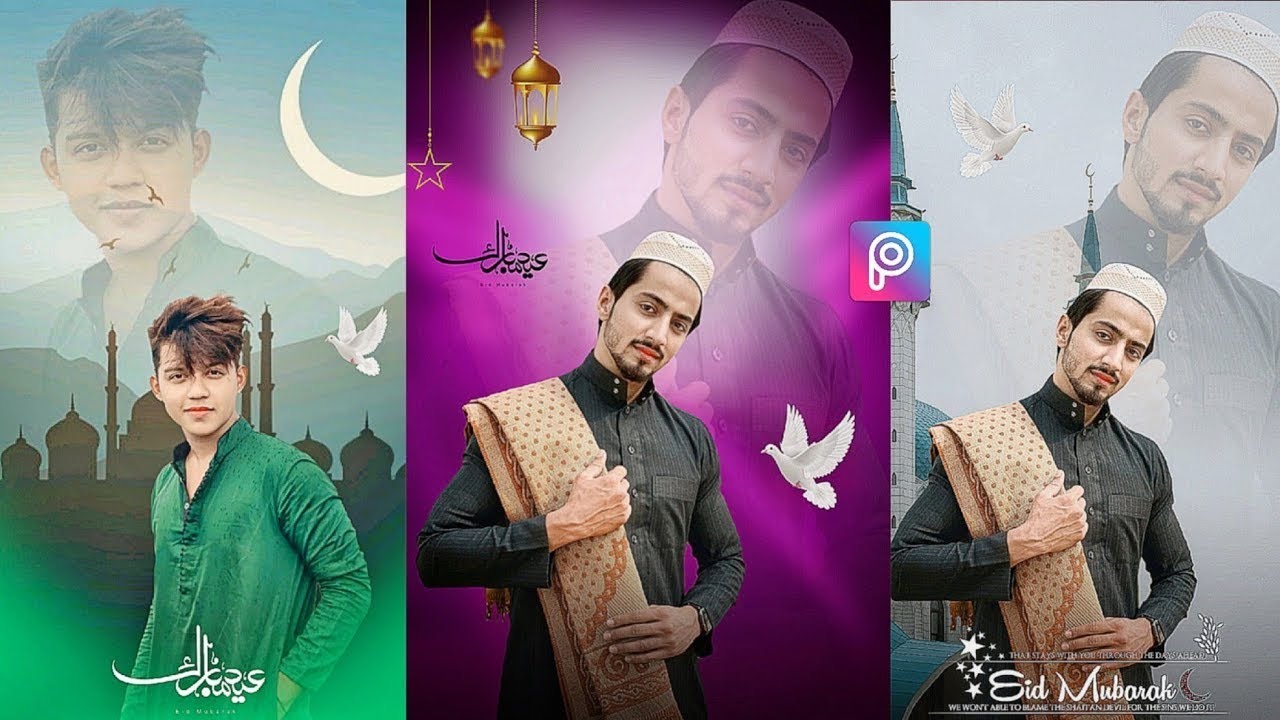 Eid ul fitr photo editing - eid mubarak photo editing 2024 - eid photo editing | rk editor