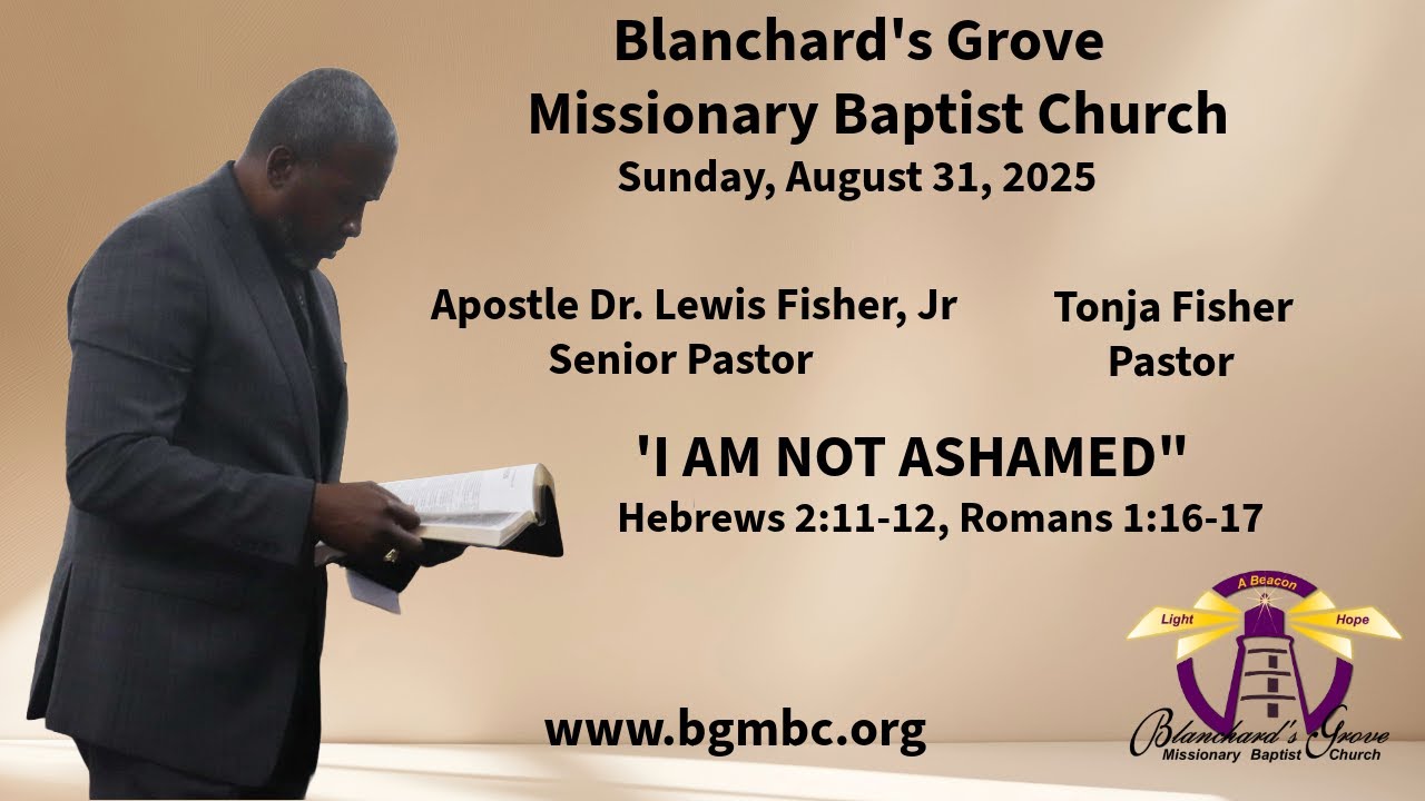 BGMBC-I AM NOT ASHAMED