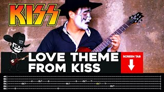 【KISS】[ Love Theme From Kiss ] cover by Masuka | LESSON | GUITAR TAB