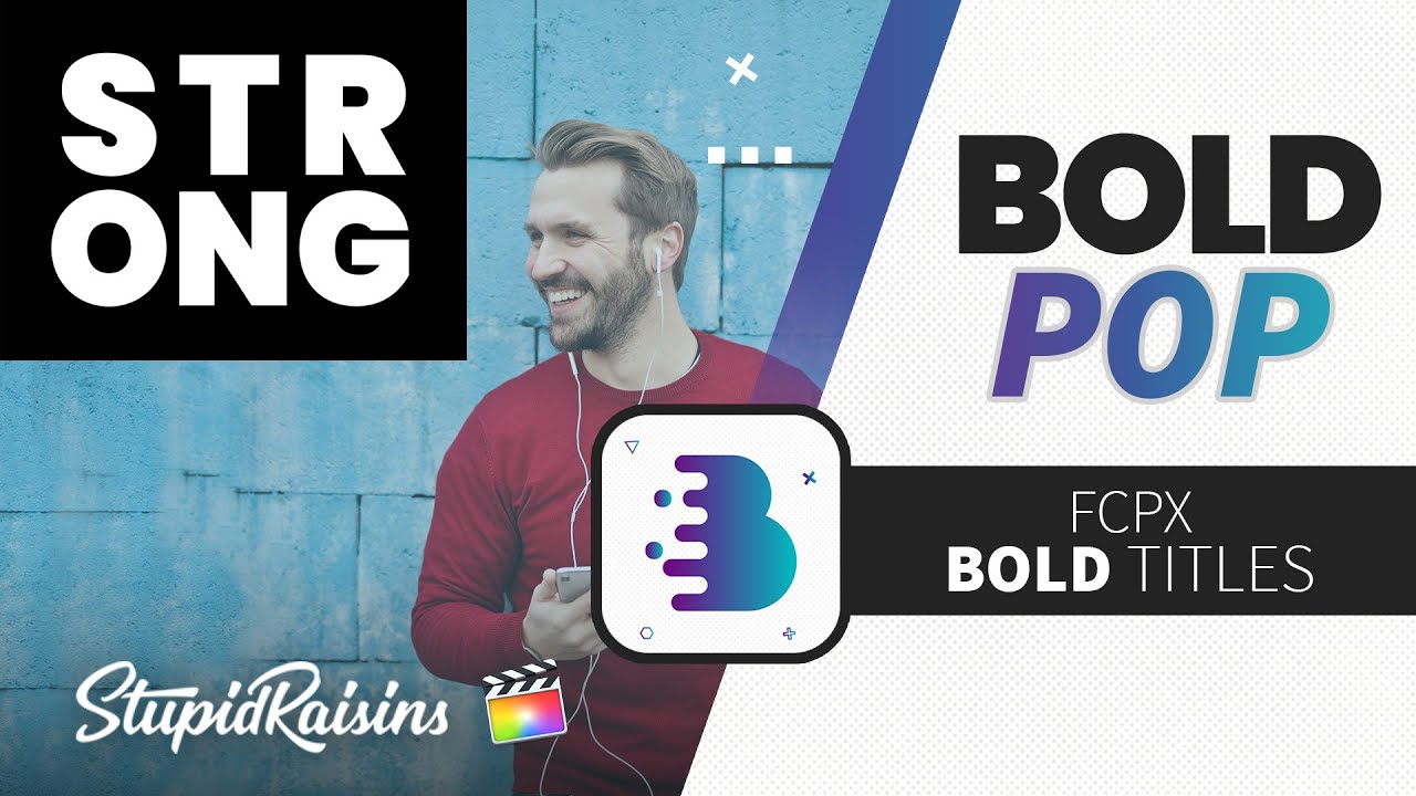 Bold Pop Titles for Final Cut Pro