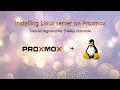 Installing Linux server on Proxmox