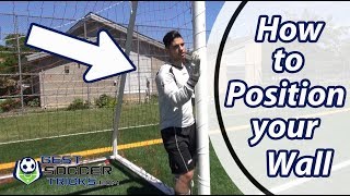 How to Position Your Wall as a Goalkeeper - Soccer Tips screenshot 4