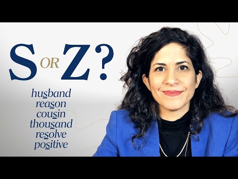 Words That Are Spelled With S But Pronounced with Z | Practice Vocabulary