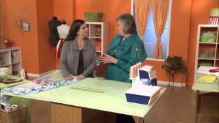 How to Make a Baby Blanket with a Serger Machine