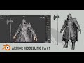 Blender 29  armor modelling