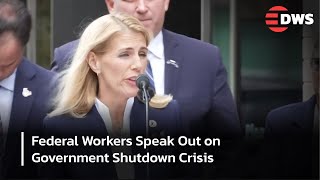 WATCH: U.S. Unions FIGHT BACK — Federal Workers Speak Out on Government Shutdown Crisis | AC15