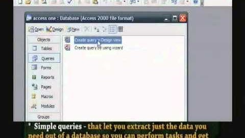 Introduction to Queries