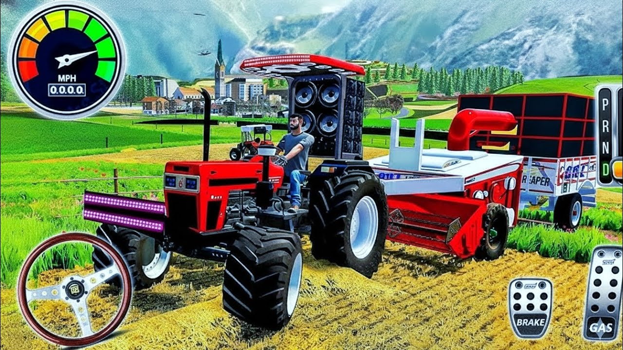 🚜 Tractor Farming Simulator 3D – New Tractor Games | Android Gameplay
