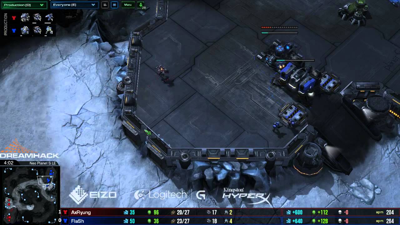 [KTRoslter]FLASH(T) VS [Axiom]RYUNG(T) G2 - DHOpen Bucharest|Group Stage 3