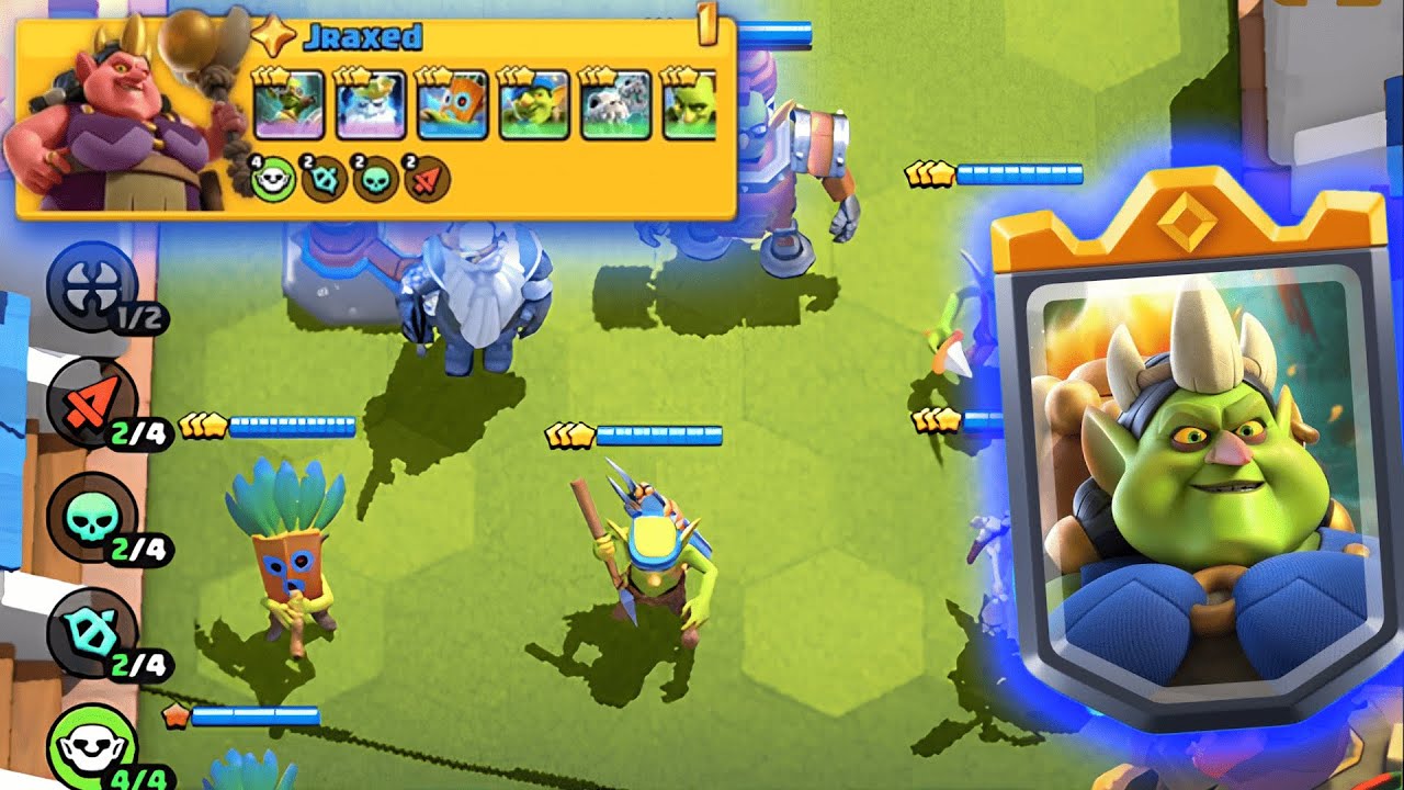 Sadece GOBLİN Kullanarak Maç Kazanmak?! - ROYALE TAKTİKLERİ