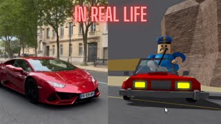 LAMBORGHINI BARRY'S PRISON RUN New Update in REAL LIFE I All Battles & Bosses ALL MORPHS #roblox