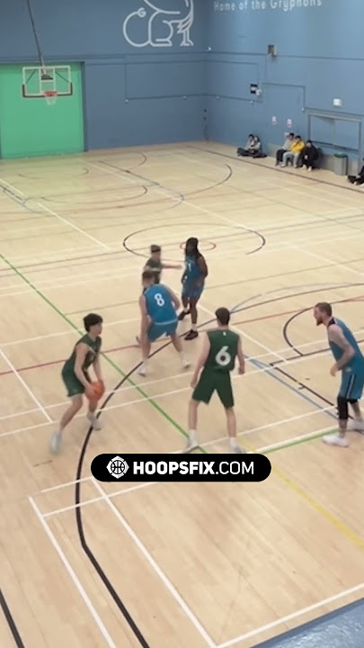Bro COULD NOT BELIEVE he was so wide open!