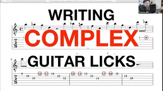 Unnecessarily COMPLEX Triad Pair Guitar Licks