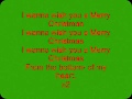 Jose Feliciano - Feliz Navidad (lyrics)