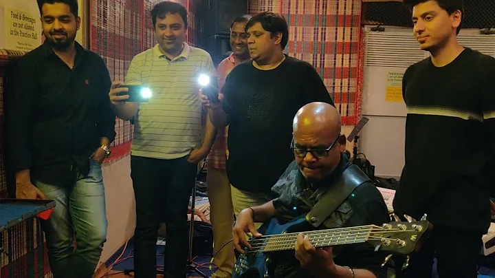 Lydian First time playing with The Legendary Bassi...