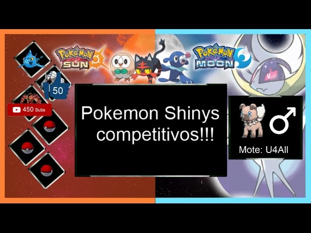 Megareparto express Golisopod, Metagross, Scizor y Lucario shinys competitivos - POKEMON SOL/LUNA