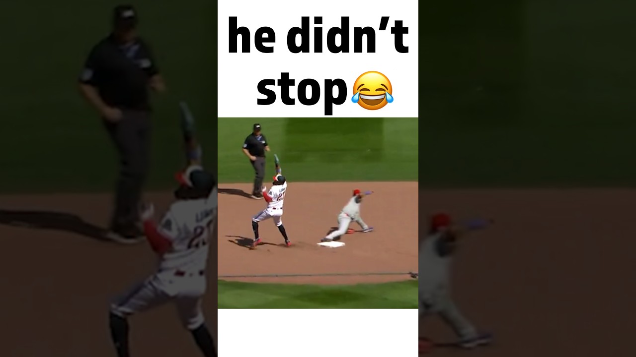 he kept running 😅
