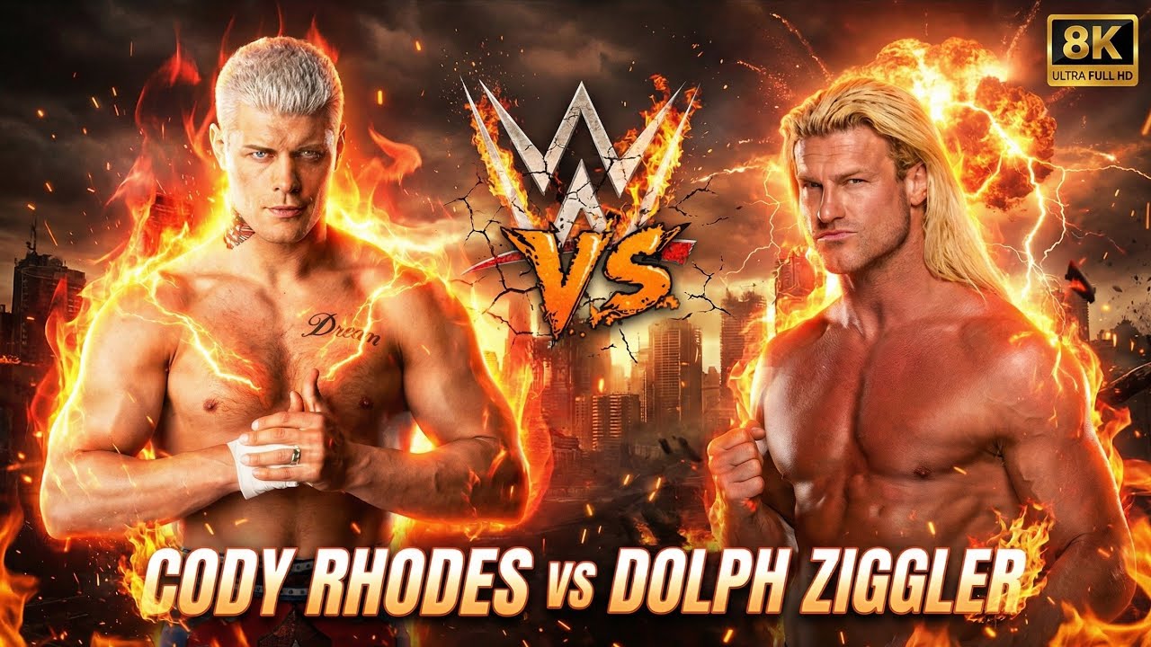 Dolph Ziggler vs Cody Rhodes | Undisputed WWE Championship Match | WWE 2K25 Epic Showdown