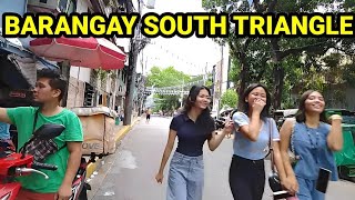 WALK AROUND BARANGAY SOUTH TRIANGLE QUEZON CITY | PHILIPPINES