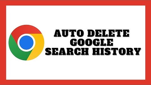 How To Auto Delete Google Search History