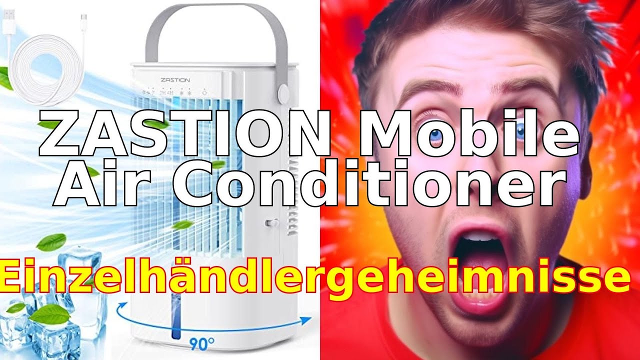 ZASTION Mobile Air Conditioner, Mini Air Cooler, Portable YouTube