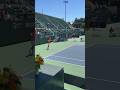 Pt 2: Fernando Verdasco plays a lot flatter than you think! #tennis #wimbledon #atp #spain #shorts