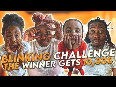 THE BLINKING CHALLENGE 😳 | WINNER GETS 10,000 🤑 - YouTube