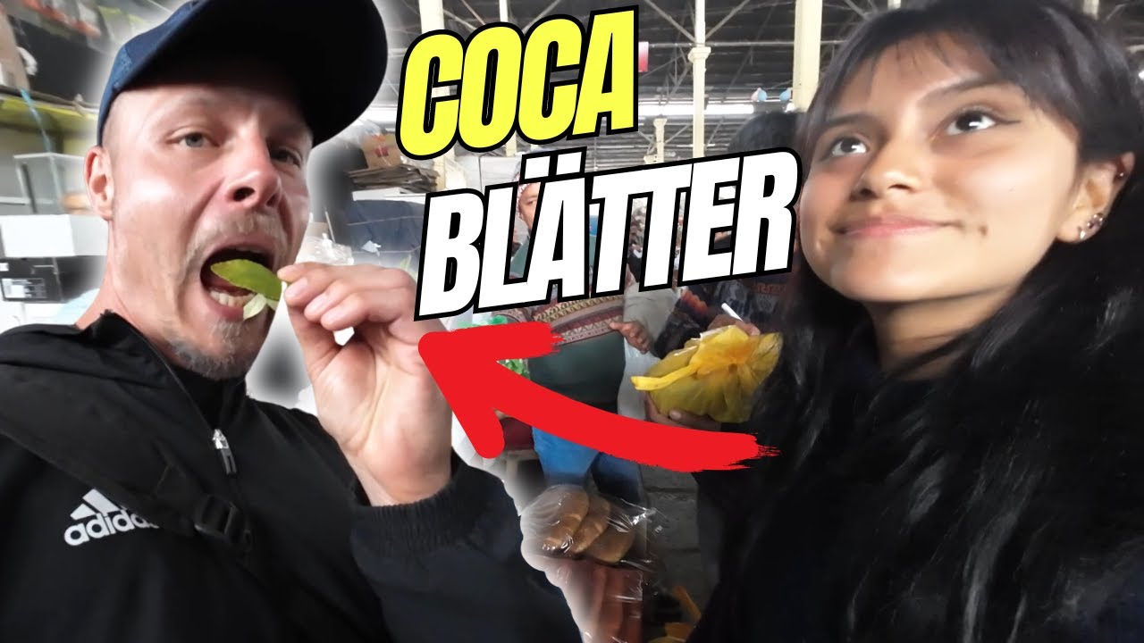 Cocablätter in Peru probiert 🇵🇪