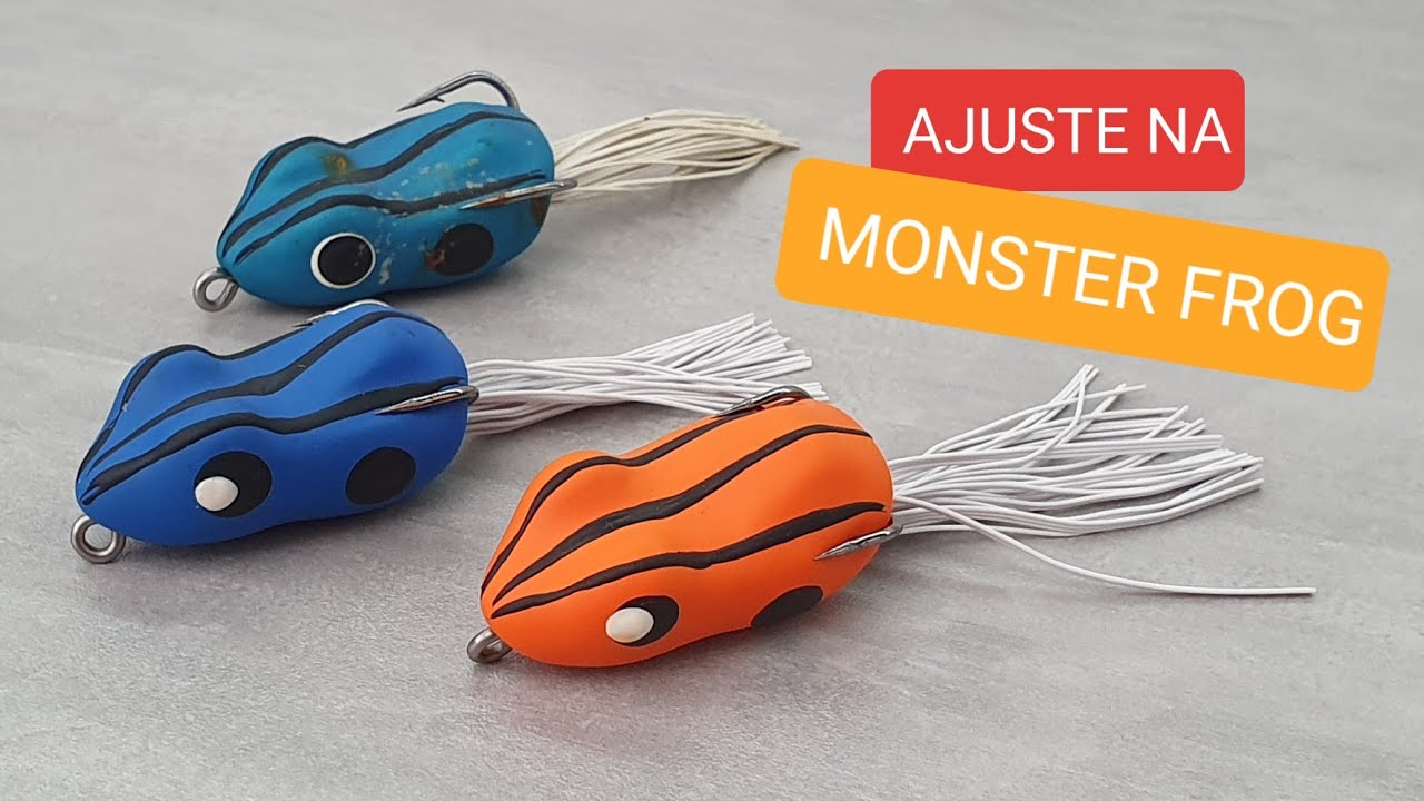 MELHOROU O ANZOL DA ISCA - FROG MATADEIRA (sistema anti-enrosco)