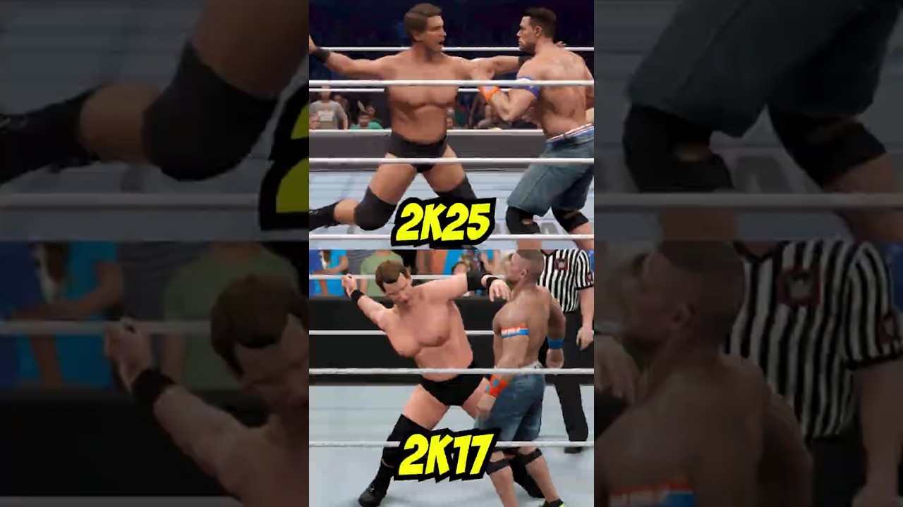 «Адский клоузлайн» (WWE 2K25 против 2K17) 