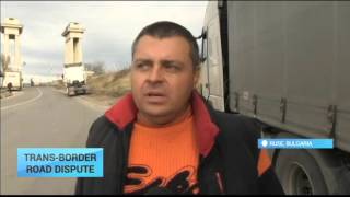 Bulgarian-Romanian Border Road Dispute Officials In Sofia Show No Sign Of Backing Down