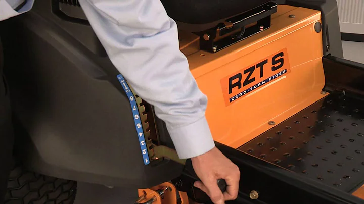 How to Remove the Deck on RZT Zero-Turn Riding Mowers
