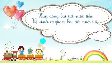 TNXH 3: Hoạt động bài tiết nước tiểu - Vệ sinh cơ quan bài tiết nước tiểu