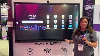 InfoComm 2025: Newline Interactive Presents Q Pro 75" Android 13 Interactive Display screenshot 4