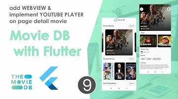 Eps 9 - Menambahkan WEBVIEW & Menampilkan Trailer Movie Mengunakan YOUTUBE PLAYER di Halaman Detail