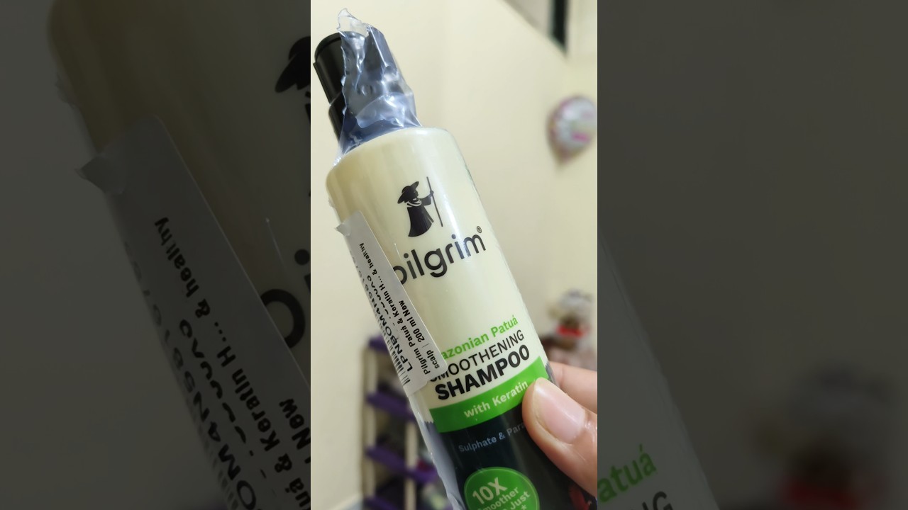 Pilgrim Shampoo for smooth and shiny hair 
