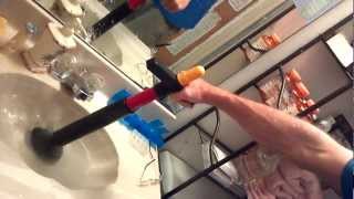 Kleer Drain Product Demo - Co2 powered drain unclogging device