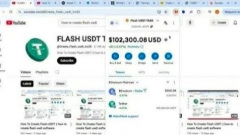 How to Create Tradable Flash USDT for Trading Works on Quotex Binance (Educational purposes only)