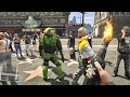 GTA 5 - Fire Bottle vs NPC's Ragdolls | Euphoria Physics Ragdolls 2026