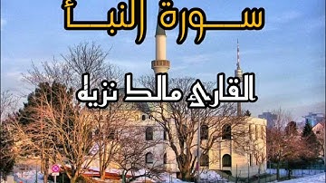 سورة النبأ || القارئ مالك نزيه || قرآن الفجر