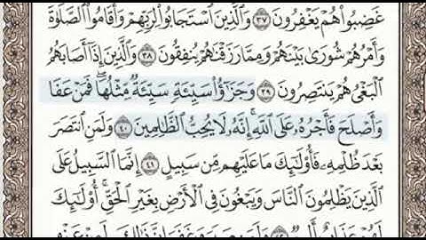 سورة الشورى الصفحة 487 الشيخ محمد صديق المنشاوي