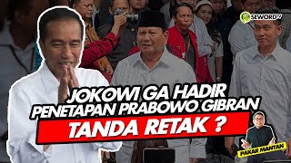 Alifurrahman: JOKOWI GA HADIR PENETAPAN PRABOWO - GIBRAN, TANDA RETAK?