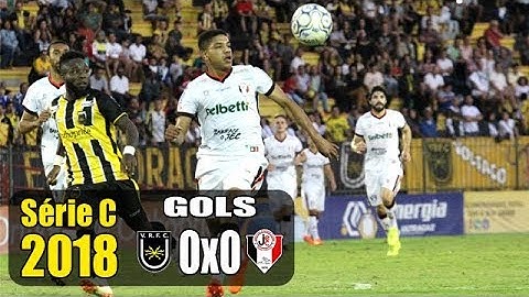 LANCES: VOLTA REDONDA 0 X 0 JOINVILLE - SERIE C 2018 - 11/08/2018