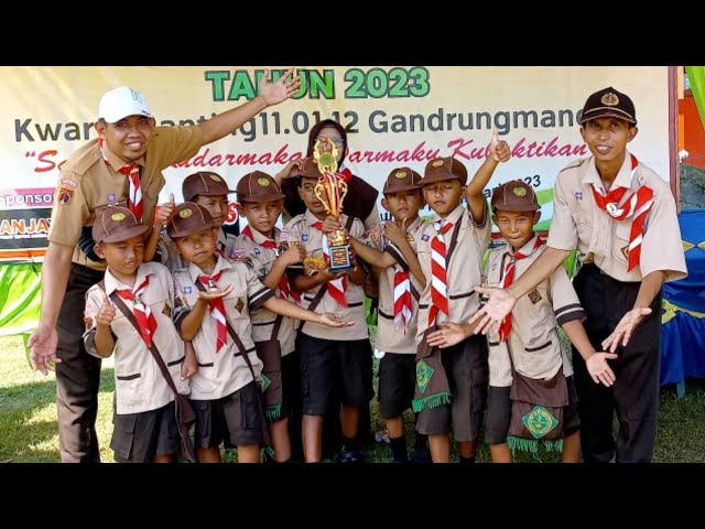 Juara 1 Pesta Siaga Kwartir Ranting Gandrungmangu Tahun 2023_SD Negeri Gintungreja 02 class=