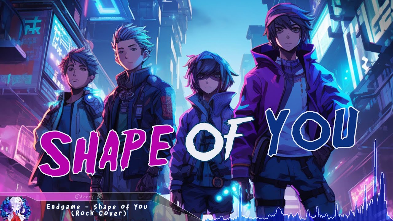 Nightcore - Shape Of You (Rock Version) - (Lyrics)