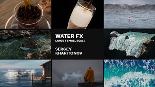 Famous Houdini Water FX RnD Projects 2022 - 2024 | Large & Small Scale Fluid Simulations Wealth