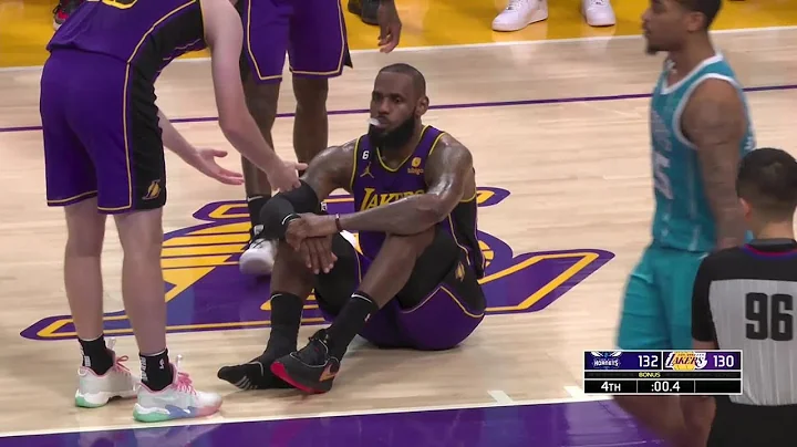 LeBron Loses Shoe Final Play! Hayward Game Winner ...