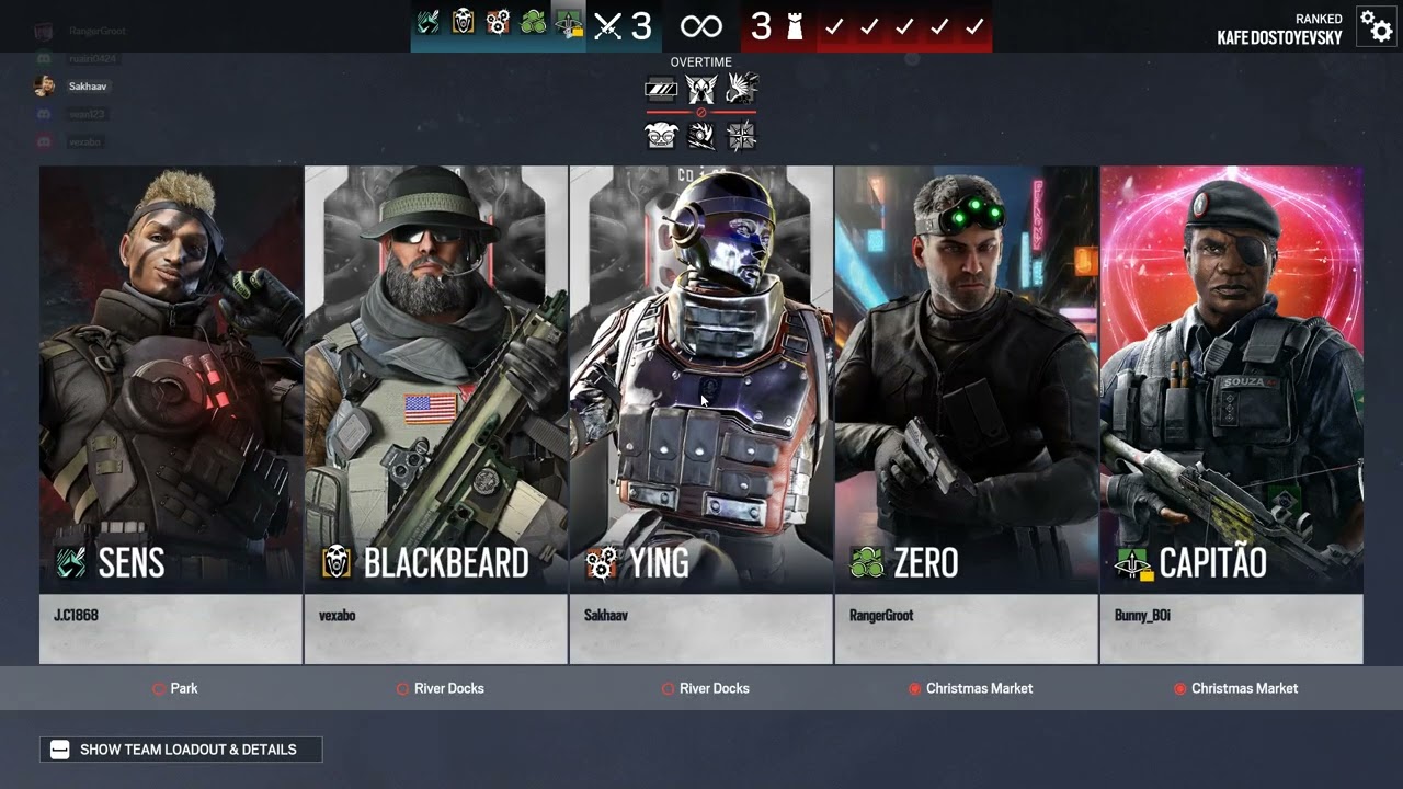 Siege Socialist Gamers - Kafe Loss from 3-1 up